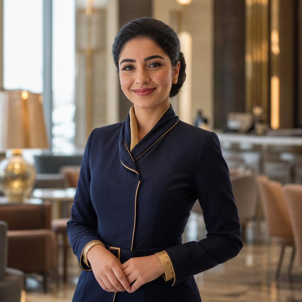 AviaDay International Cabin Crew professional in uniform
